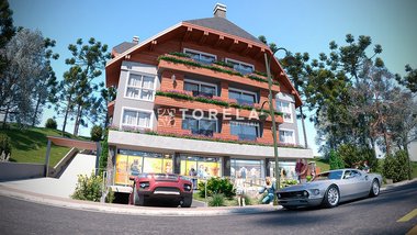 apartment em Avenida Borges de Medeiros, Centro - Gramado - RS