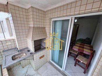 apartment em Rua Carlos José Borstens, Aviação - Praia Grande - SP