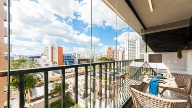 apartment em Rua Coronel Dulcídio, Água Verde - Curitiba - PR