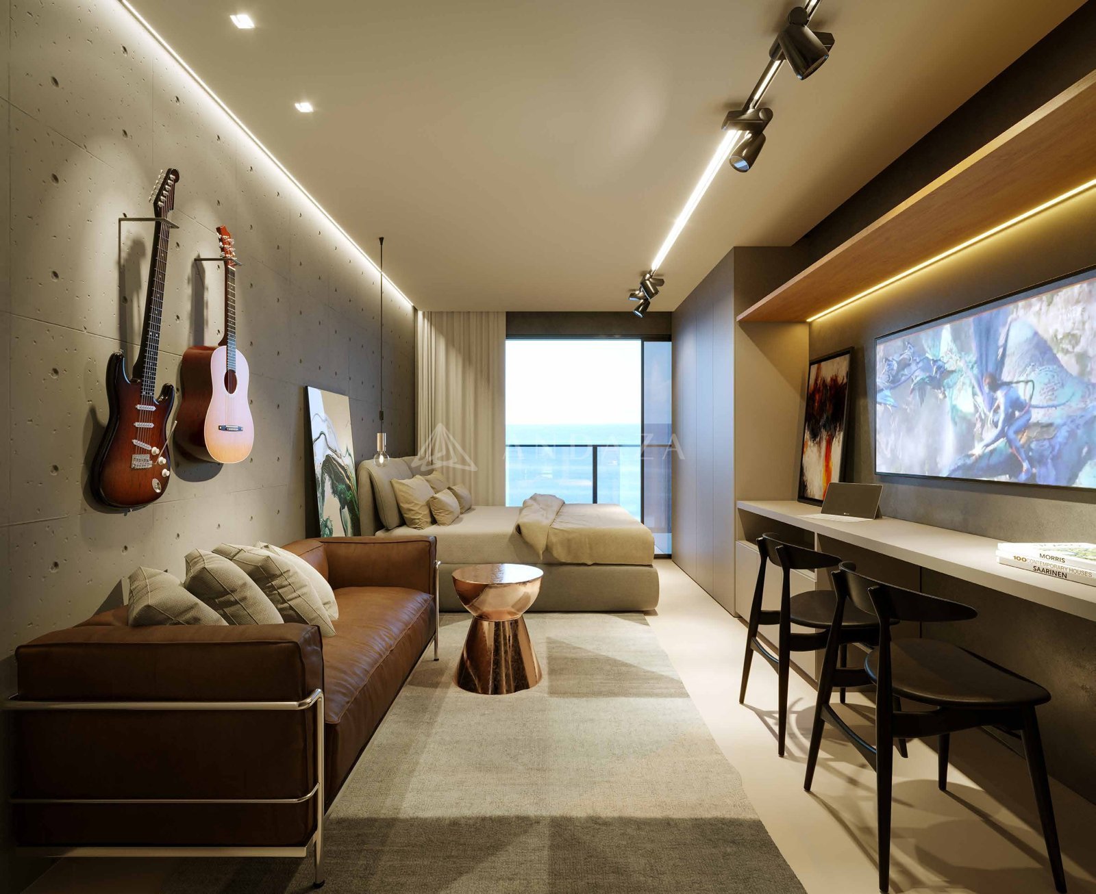 Studio - sugestão de decoração