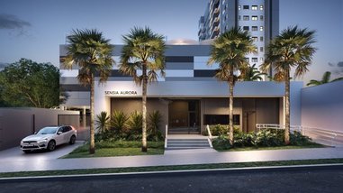 apartment em Rua Manoel Alves dos Santos, Aurora - Londrina - PR