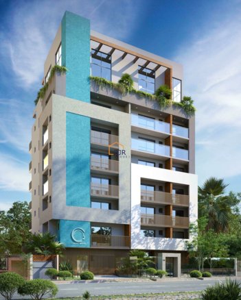 apartment em Rua Padre Anchieta, Mercês - Curitiba - PR