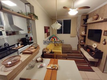 apartment em Rua Amálio Lulu Benencase, Jardim São Domingos - Americana - SP
