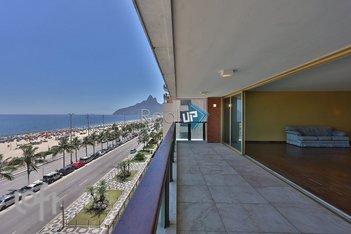 apartment em Vieira Souto, Ipanema - Rio de Janeiro - RJ