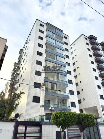 apartment em Rua Doutor Freud, Ocian - Praia Grande - SP