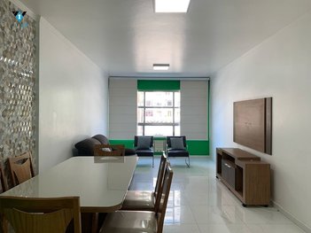 apartment em Avenida Manoel da Nóbrega, Itararé - São Vicente - SP