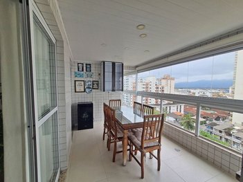 apartment em Rua Martin Afonso de Souza, Aviação - Praia Grande - SP