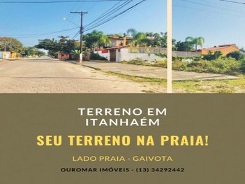land_lot em Avenida Walter Apelian, Gaivota - Itanhaém - SP