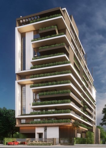 apartment em Travessa Percy Withers, Água Verde - Curitiba - PR