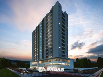apartment em Rua Simeão Esmeraldino de Menezes, Dehon - Tubarão - SC