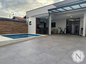 house em Avenida Luiz Roberto Arruda, Satélite - Itanhaém - SP