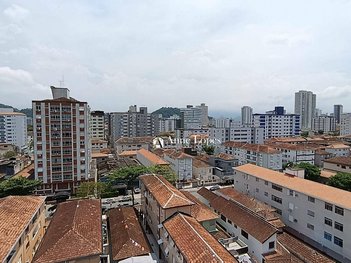 apartment em Rua Evaristo da Veiga, Campo Grande - Santos - SP