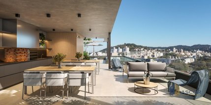 apartment em Rua Professora Leonor de Barros, Pantanal - Florianópolis - SC