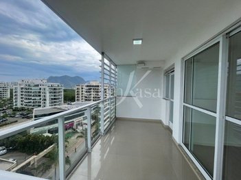 apartment em Rua Silvia Pozzano, Recreio dos Bandeirantes - Rio de Janeiro - RJ