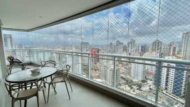 apartment em Rua Oswaldo Cruz, Boqueirão - Santos - SP