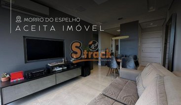 apartment em Wilhelm Rotermund, Morro do Espelho - São Leopoldo - RS