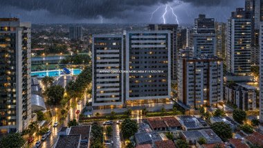 apartment em Rua Marquês de Valença, Boa Viagem - Recife - PE