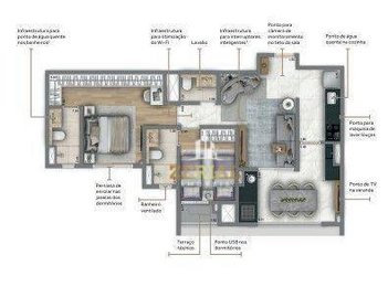 apartment em Rua Chamantá, Vila Prudente - São Paulo - SP