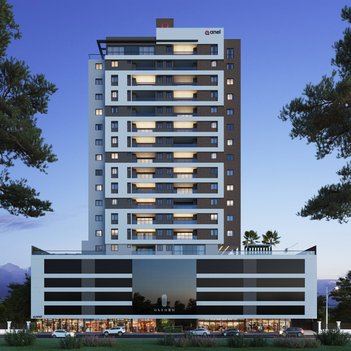 apartment em Rua 280, Meia Praia - Itapema - SC