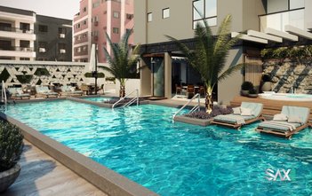 apartment em Rua 224, Meia Praia - Itapema - SC