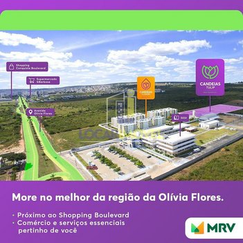 apartment em Avenida Olívia Flores, Universidade - Vitória da Conquista - BA