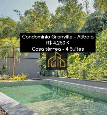 house em Rua Leão da Montanha, Loteamento Granville Atibaia - Atibaia - SP