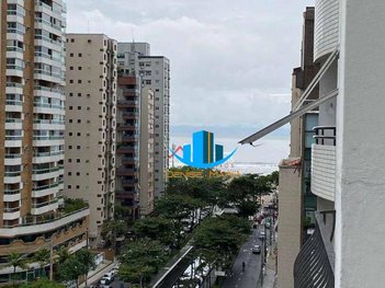 apartment em Avenida Doutor Bernardino de Campos, Pompéia - Santos - SP