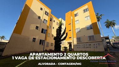 apartment em Rua Montes Claros, Alvorada - Contagem - MG