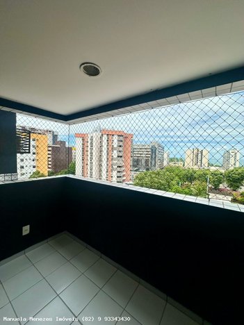 apartment em Rua Doutor Antônio Cansanção, Ponta Verde - Maceió - AL