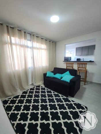 apartment em Avenida Condessa de Vimieiros, Centro - Itanhaém - SP