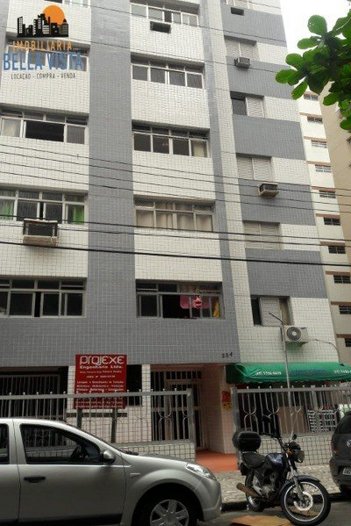 apartment em Rua Cândido Rodrigues, Centro - São Vicente - SP