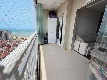 apartment em Rua Monteiro Lobato, Ocian - Praia Grande - SP