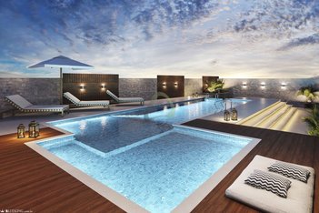 apartment em Rua 254, Meia Praia - Itapema - SC