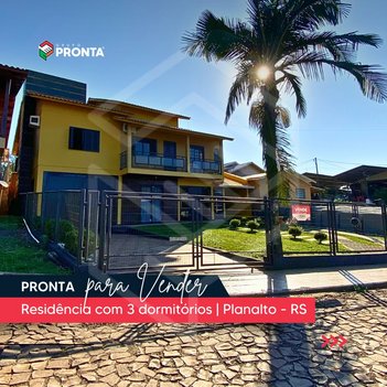 house em Rua Tenente Portela, Centro - Planalto - RS