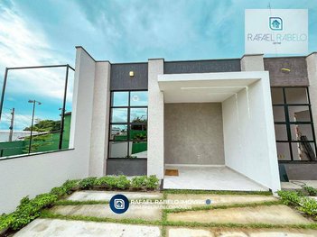 house em Rua Tibúrcio Targino, Sede - Aquiraz - CE