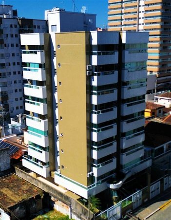 apartment em Rua El Salvador, Guilhermina - Praia Grande - SP