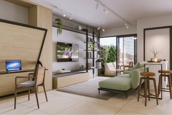 apartment em Francisco Magno Vieira, Campeche - Florianópolis - SC