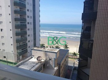 apartment em Avenida Juscelino Kubitschek de Oliveira, Caiçara - Praia Grande - SP