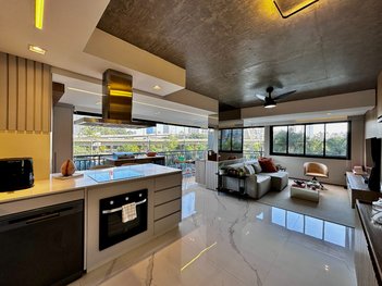 apartment em Rua Jean Peltier, Cidade Monções - São Paulo - SP