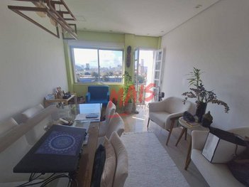 apartment em Praça Olímpio Lima, Vila Belmiro - Santos - SP