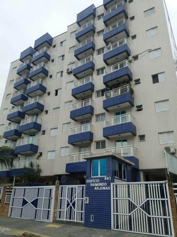 apartment em Rua Doutor Júlio de Mesquita Filho, Aviação - Praia Grande - SP