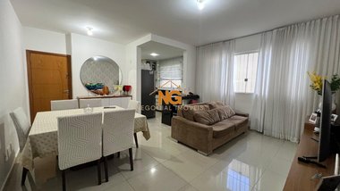 apartment em Rua Antares, Jardim Riacho das Pedras - Contagem - MG
