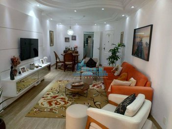 apartment em Avenida Almirante Cochrane, Aparecida - Santos - SP