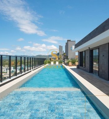 apartment em Avenida das Raias, Jurerê Internacional - Florianópolis - SC
