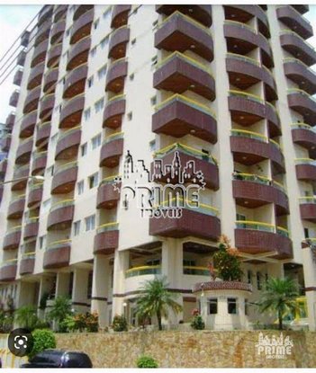 apartment em Rua Guimarães Rosa, Ocian - Praia Grande - SP