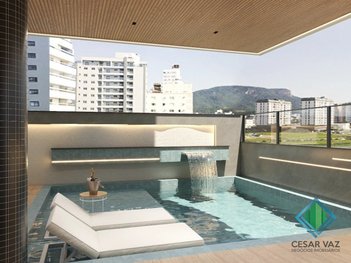 apartment em Rua dos Cardeais, Pedra Branca - Palhoça - SC