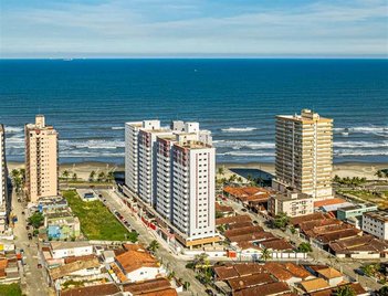 apartment em Avenida Juscelino Kubitschek de Oliveira, Caiçara - Praia Grande - SP