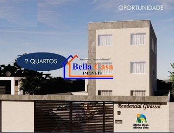 apartment em Rua Andiroba, Girassol - Ribeirão das Neves - MG