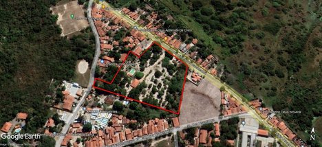 land_lot em Rua Lídia Alves Cavalcante, Ponta da Serra - Itaitinga - CE