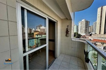 apartment em Rua São Domingos, Caiçara - Praia Grande - SP